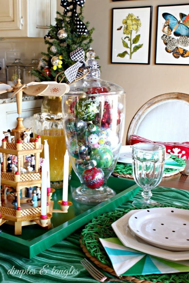 How to Decorate Your Dining Table For Christmas 20 Stunning Ideas (19)