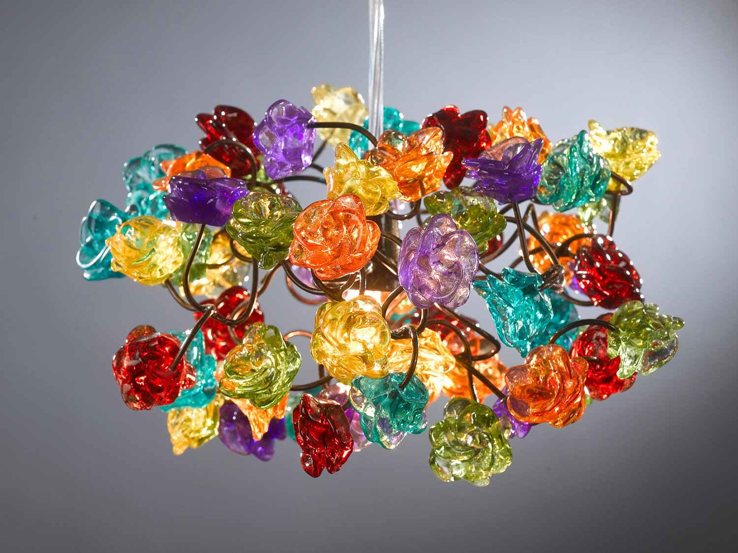 15 Incredibly Colorful Handmade Ceiling Lamp Designs Style Motivation
