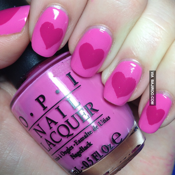 17 Adorable Nail Art Ideas for Valentine’s Day (1)