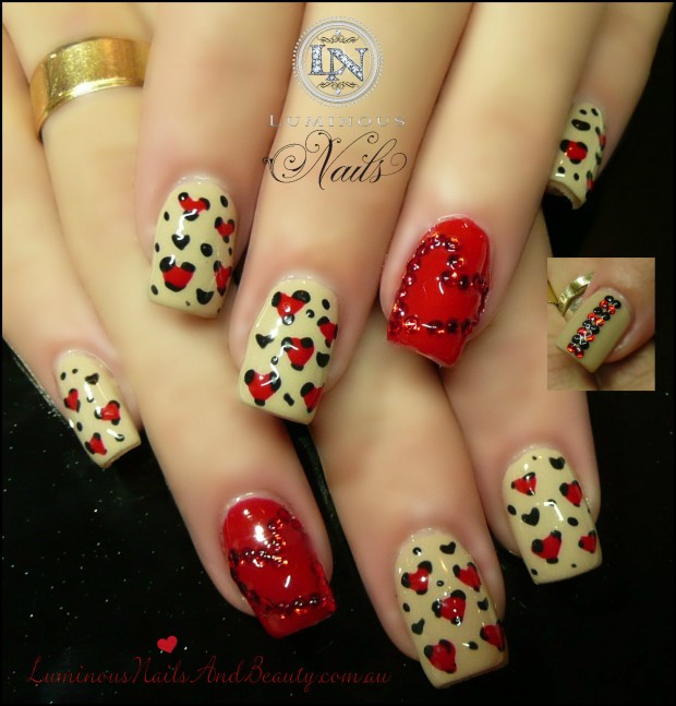 17 Adorable Nail Art Ideas for Valentine’s Day (6)