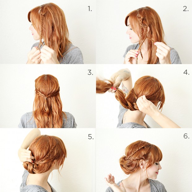 17 Romantic Hairstyle Ideas and Tutorials  (2)