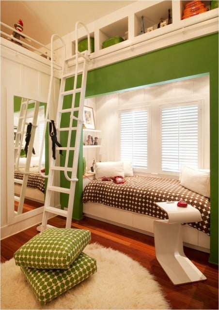 18 Creative and Clever Alcove Bed Design Ideas (4)