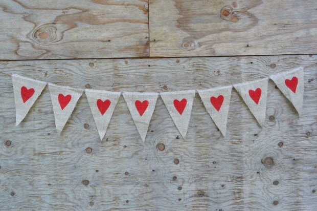 18 Wonderful Handmade Valentine's Day Banners (1)