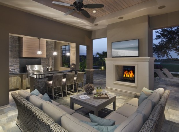 19 Brilliant Outdoor Living Room Design Ideas   (2)