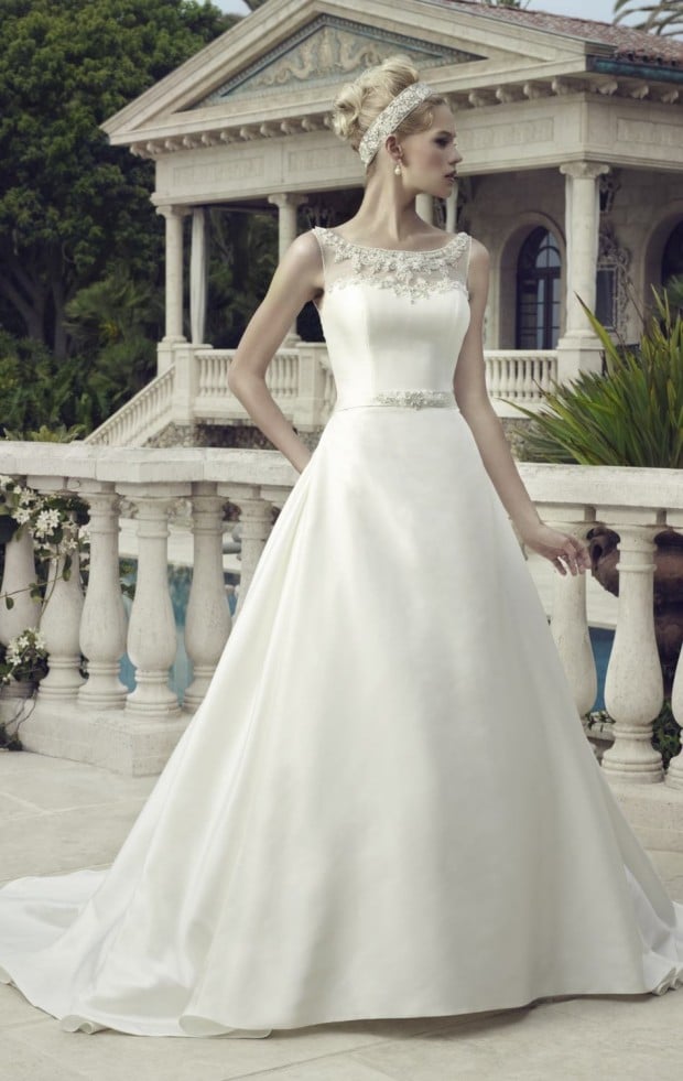 20 Beautiful Ball Gown Wedding Dresses for Glamorous Brides (4)