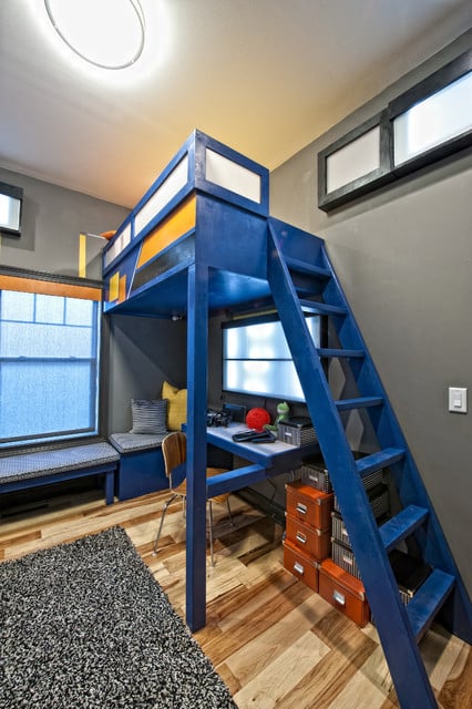 20 Great Loft Bed Design Ideas for Small Kids Bedrooms (8)