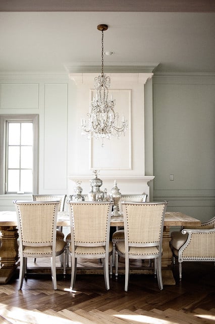 20 Luxury Dining Rooms in Traditional Style (10)