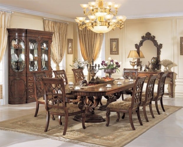 20 Luxury Dining Rooms in Traditional Style (2)