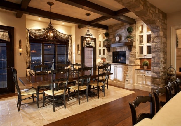 20 Luxury Dining Rooms in Traditional Style (4)