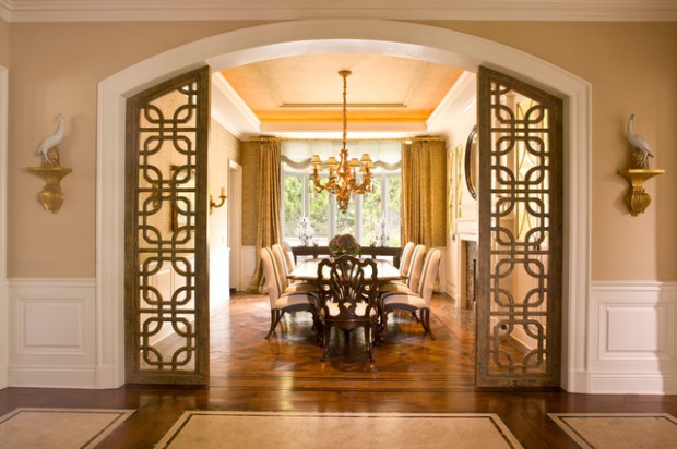 20 Luxury Dining Rooms in Traditional Style (6)