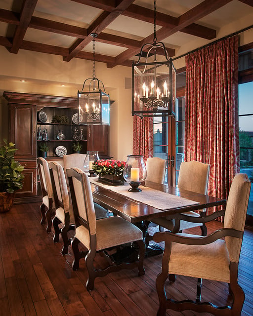 20 Luxury Dining Rooms in Traditional Style (8)
