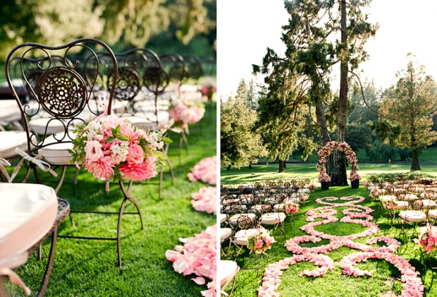 26 Beautiful and Romantic Garden Wedding Ideas  (19)