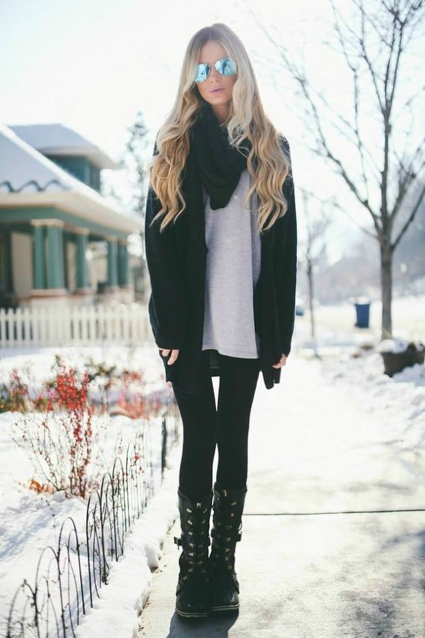 Cardigans for Stylish and Cozy Look 22 Gorgeous Outfit Ideas (15)