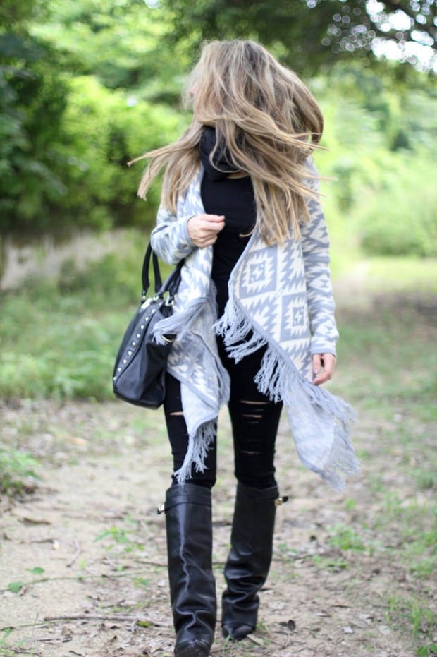 Cardigans for Stylish and Cozy Look 22 Gorgeous Outfit Ideas (16)
