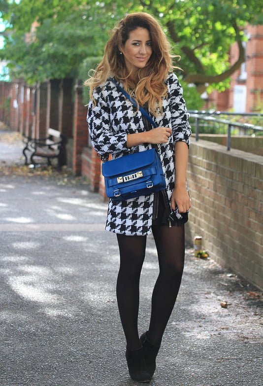 Houndstooth Print 17 Stylish Outfit Ideas (1)