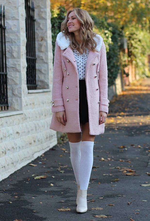 How to Wear Knee High Socks 19 Stylish Outfit Ideas (11)