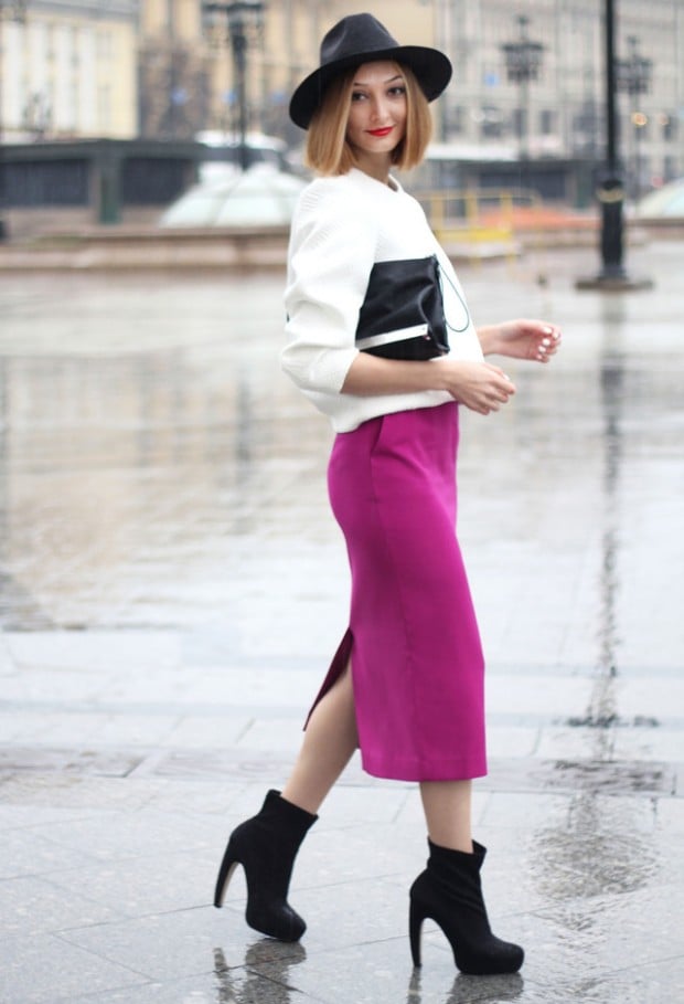 How to Wear Pencil Skirt Tips and Outfit Ideas (18)