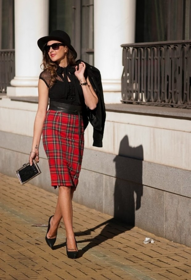How to Wear Pencil Skirt Tips and Outfit Ideas (3)