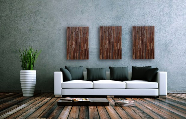 Outstanding Reclaimed Wood Wall Art (15)
