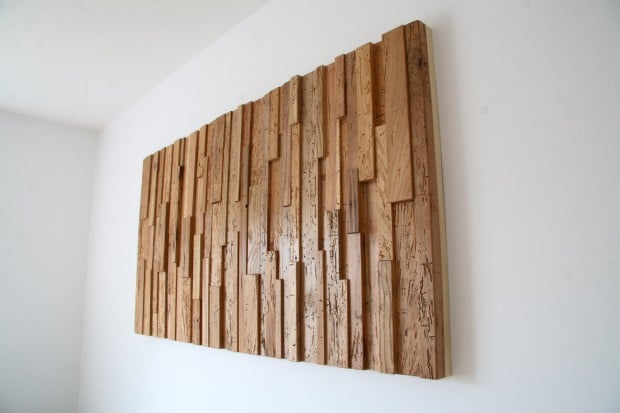 Outstanding Reclaimed Wood Wall Art (21)