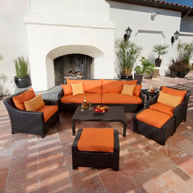 16 Relaxing Patio Conversation Set Designs for Spring (8)