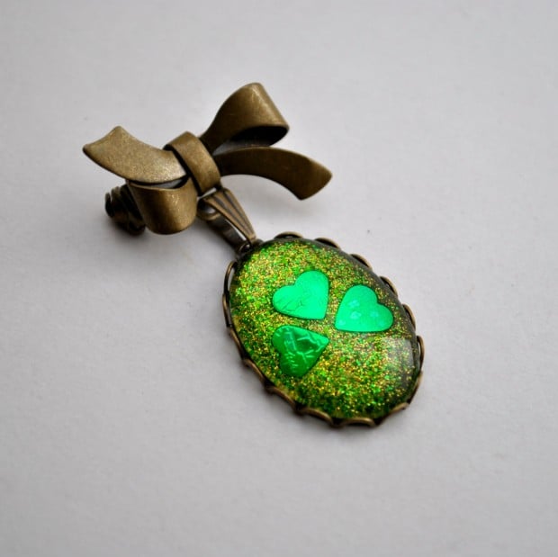 17 Lovely Handmade Jewelry Pieces for St. Patrick's Day (14)