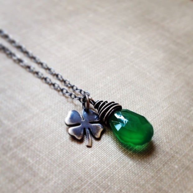 17 Lovely Handmade Jewelry Pieces for St. Patrick's Day (17)