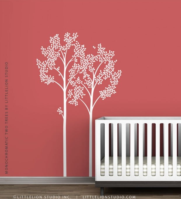 19 Cute Wall Decals in The Spirit of Spring (11)
