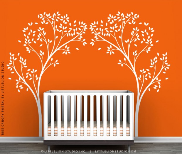 19 Cute Wall Decals in The Spirit of Spring (2)