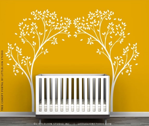 19 Cute Wall Decals in The Spirit of Spring (7)