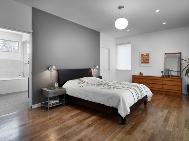 20 Beautiful Gray Master Bedroom Design Ideas  (3)