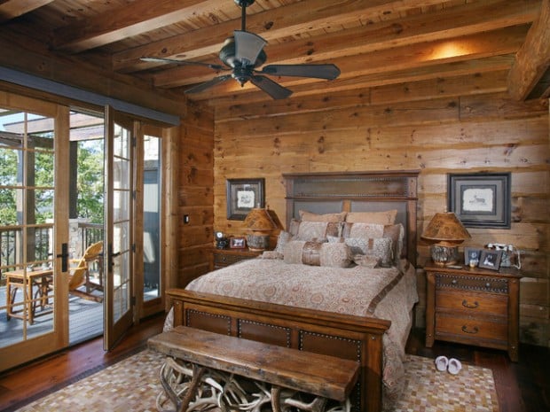 20 Cozy Rustic Bedroom Design Ideas (1)