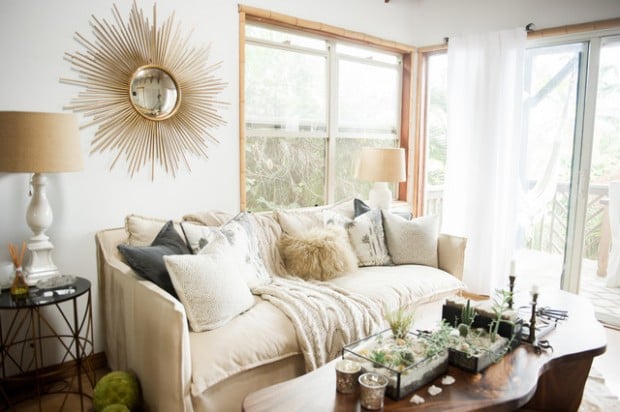 20 Stylish Boho Chic Living Room Design Ideas (11)