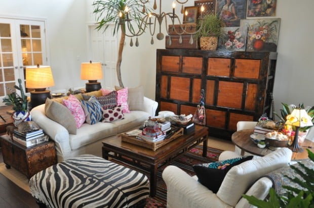 20 Stylish Boho Chic Living Room Design Ideas (2)