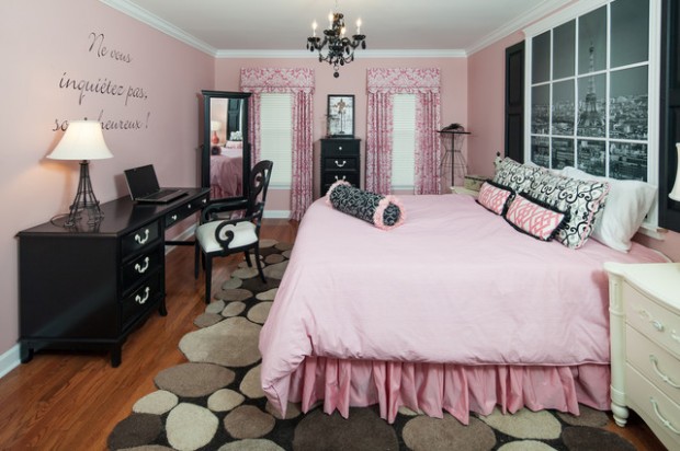 18 Amazing Pink Bedroom Design Ideas for Teenage Girls ...