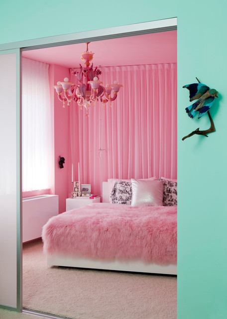 22 Pink Bedroom Design Ideas for Little Ladies (9)