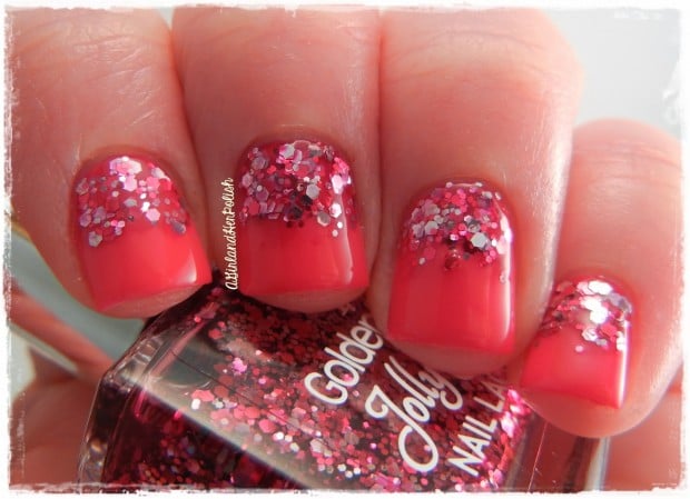 22 Sweet and Easy Valentine’s Day Nail Art Ideas (17)
