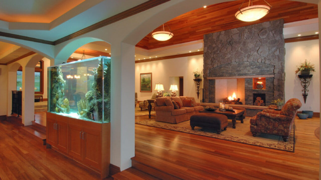 24 Original Ideas With Aquarium In Home Interior Style