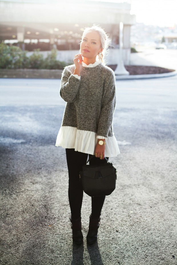 Stylish and Warm 20 Great Street Style Outfit Ideas (12)
