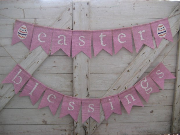 15 Awesome Handmade Easter Banner Decorations (8)