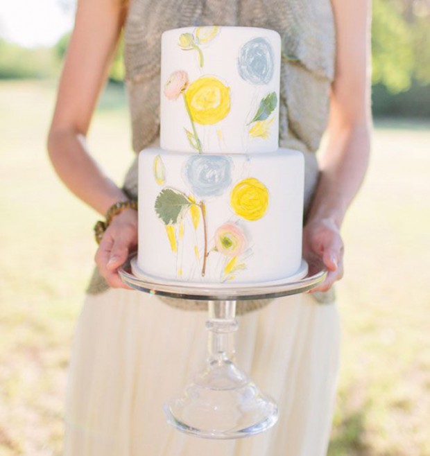 18 Beautiful Ideas for Perfect Wedding Cake Decoration (10)