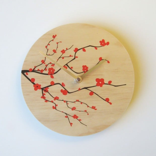 18 Creative and Handmade Wall Clock Designs (18)