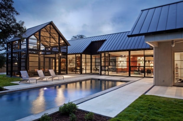 18 Modern Glass House Exterior Designs - Style Motivation
