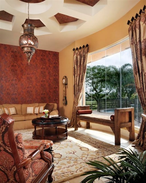 18 Modern Moroccan Style Living Room Design Ideas   (11)