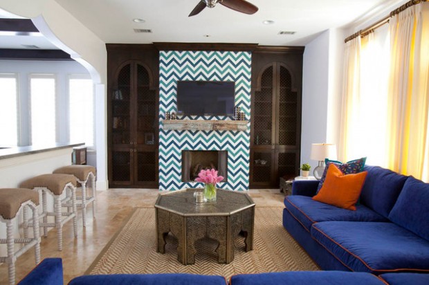 18 Modern Moroccan Style Living Room Design Ideas   (5)