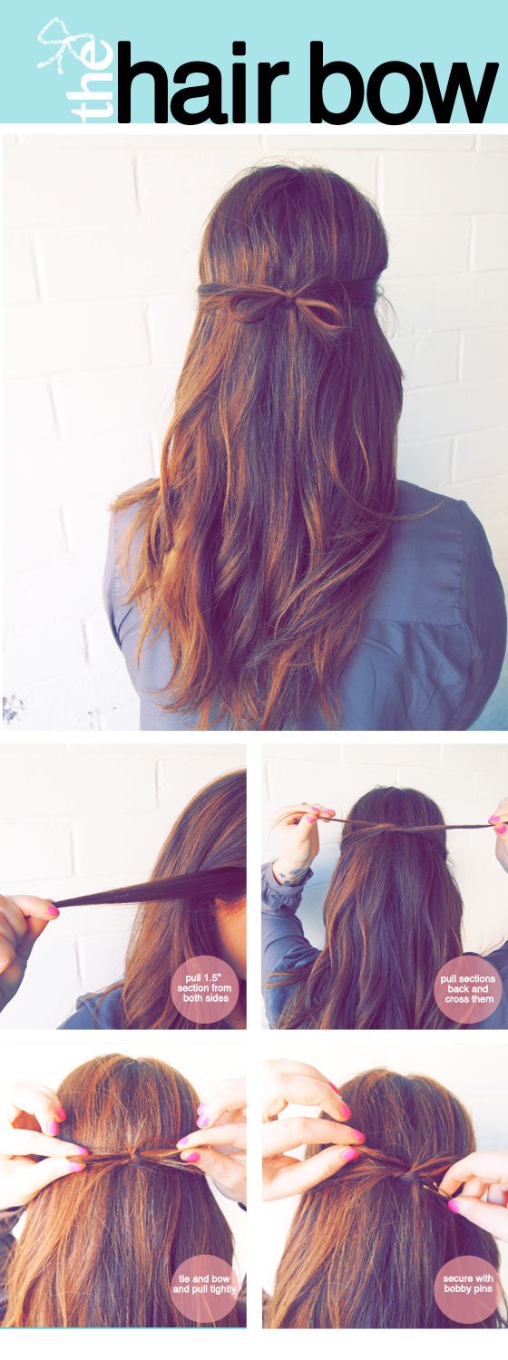 19 Cute and Easy Hairstyles that Can Be Done in 10 Minutes (11)