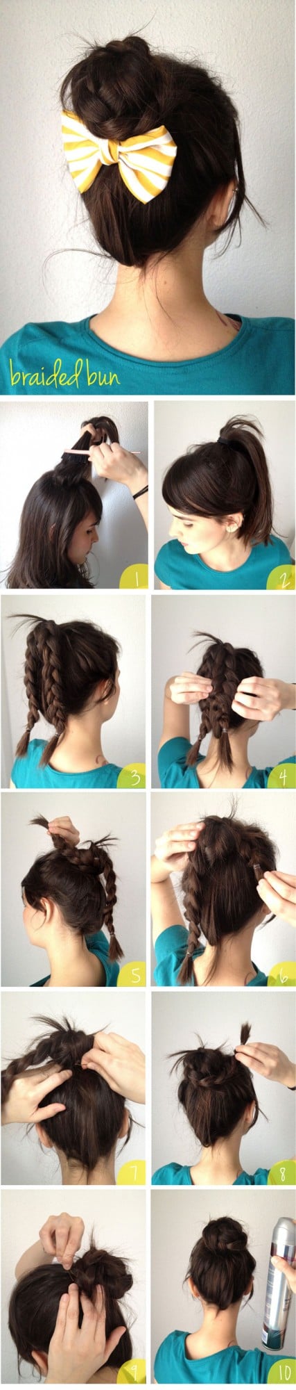 19 Cute and Easy Hairstyles that Can Be Done in 10 Minutes (6)