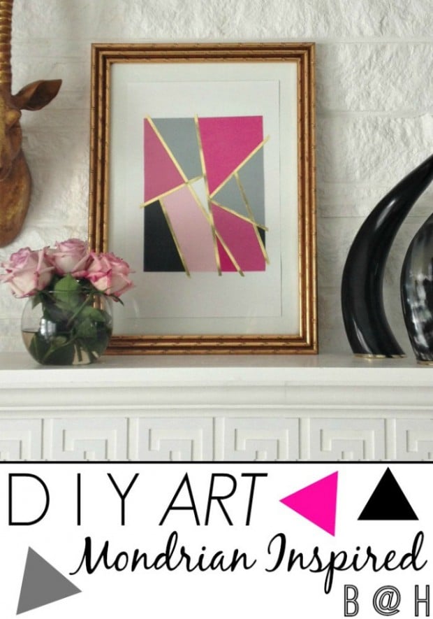 20 Creative DIY Wall Art Ideas to Decorate Your Space (8)