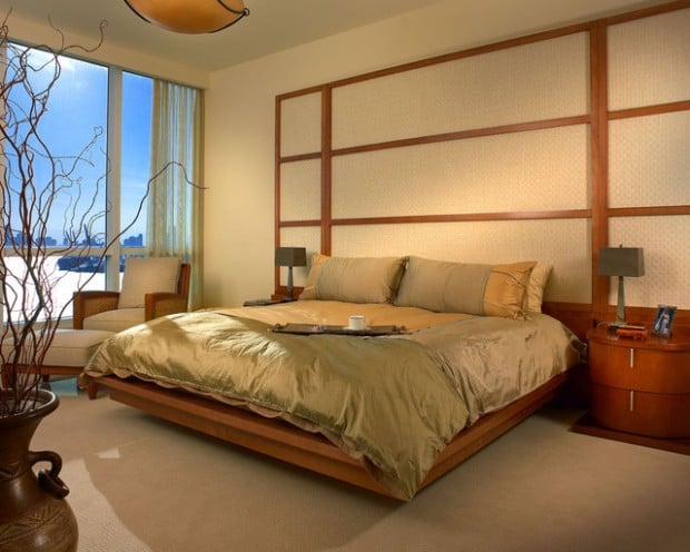 20 Zen Master Bedroom Design Ideas for Relaxing Ambience  (18)