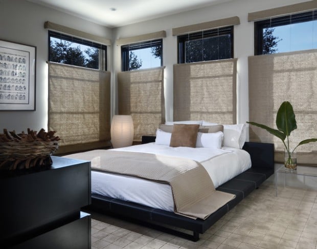 20 Zen Master Bedroom Design Ideas for Relaxing Ambience  (9)
